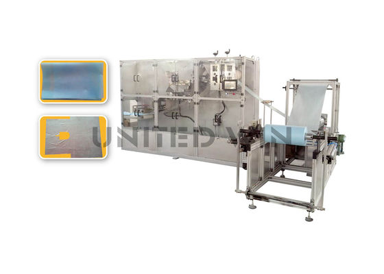 White Surgical Drape Dental Bib Machine Automatic Medical Manufacturing  10kw