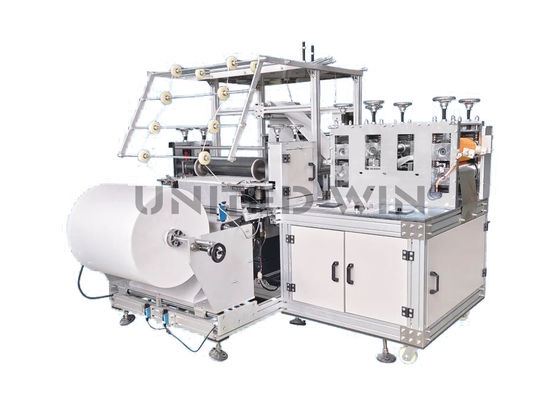 140 PCS/Min Anti Skid Disposable Curved Surgical Shoe Cover Making Machine