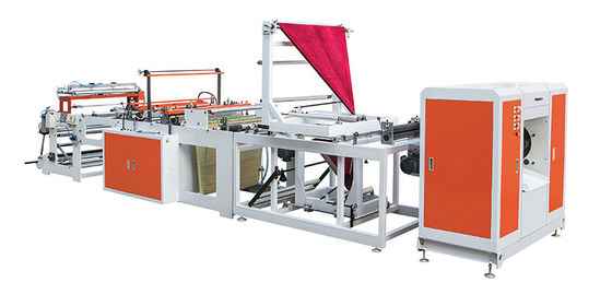 Máy làm túi không dệt W Cut hoàn toàn tự động với thiết bị tải tự động
